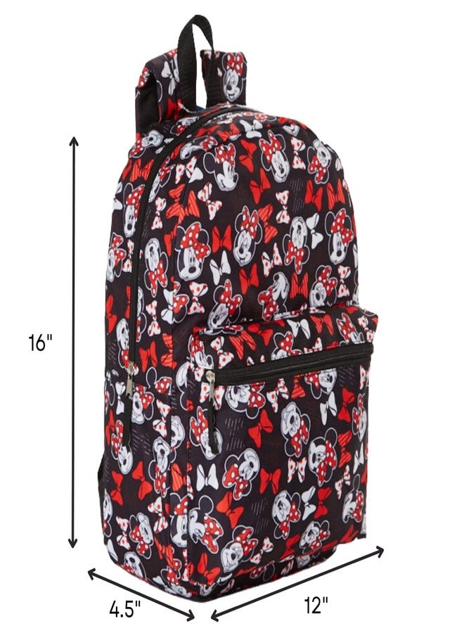 RALME Large Character School Backpacks for Kids or Adults, 16 inch, Minnie Mouse, Traveling - Image 2