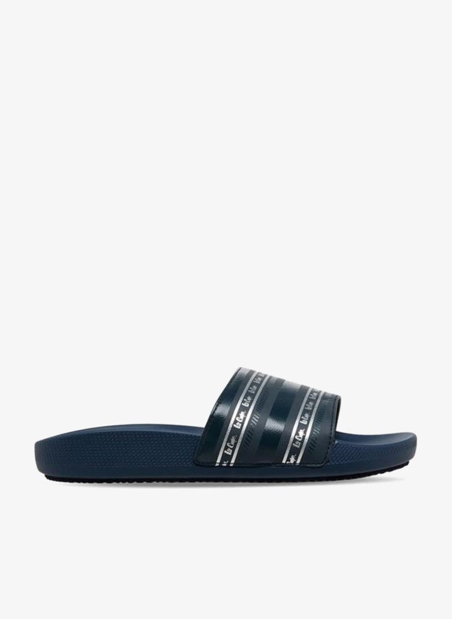 Lee Cooper Men Logo Print Slides - Image 1