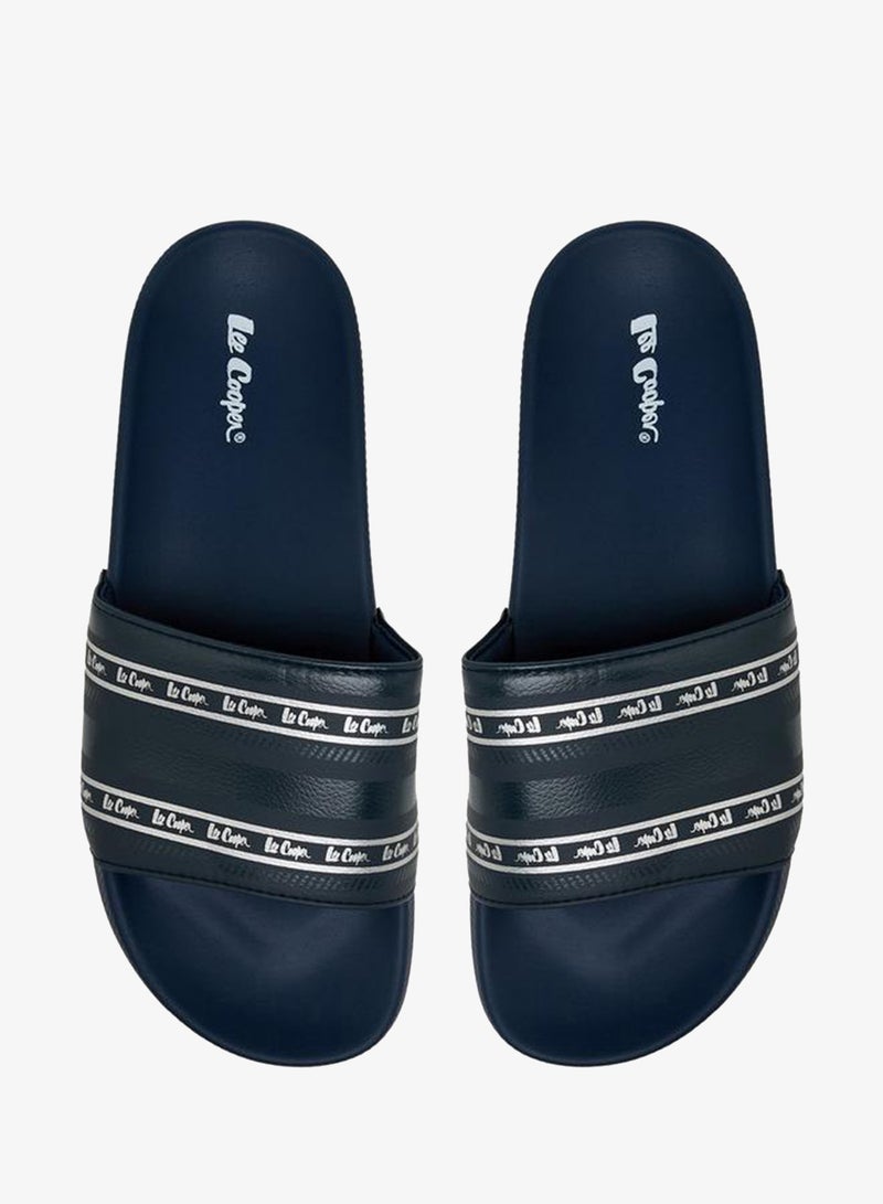 Lee Cooper Men Logo Print Slides - Image 2