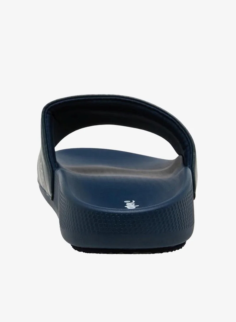 Lee Cooper BLUE Men Logo Print Slides for Men | Best Price UAE