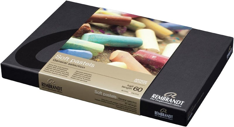 Rembrandt Extra Fine Artist Quality De Luxe Set of 60 Half Length Soft Pastels - Image 4