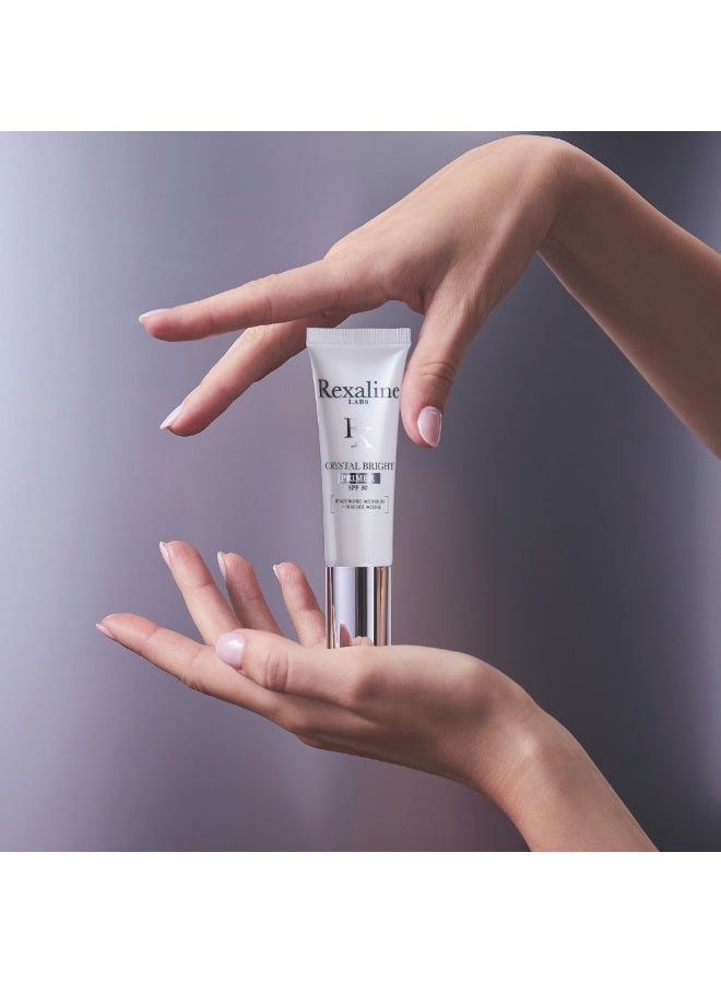Rexaline Crystal Bright Brightening Primer SPF30 30ml - Image 4