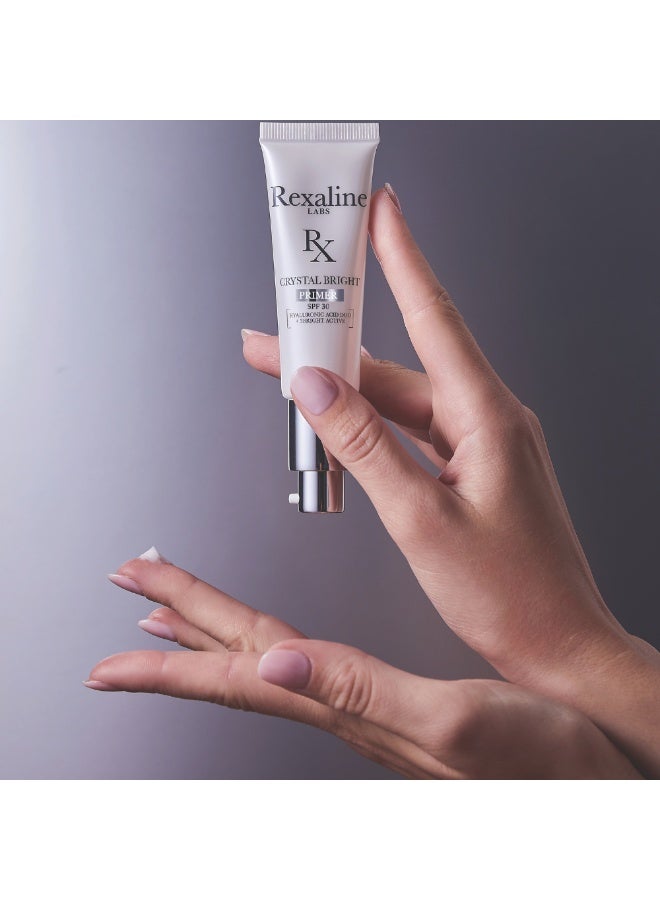 Rexaline Crystal Bright Brightening Primer SPF30 30ml - Image 3