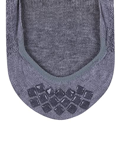 FALKE جوارب فالك غير مرئية للجنسين، قابلة للتنفس، تأثير تبريدي، بوليستر، قصير، قبضة كعب غير قابلة للانزلاق، كولماكس، رمادي (رمادي فاتح 3400)، 10.5-11.5، 1 زوج - Image 4