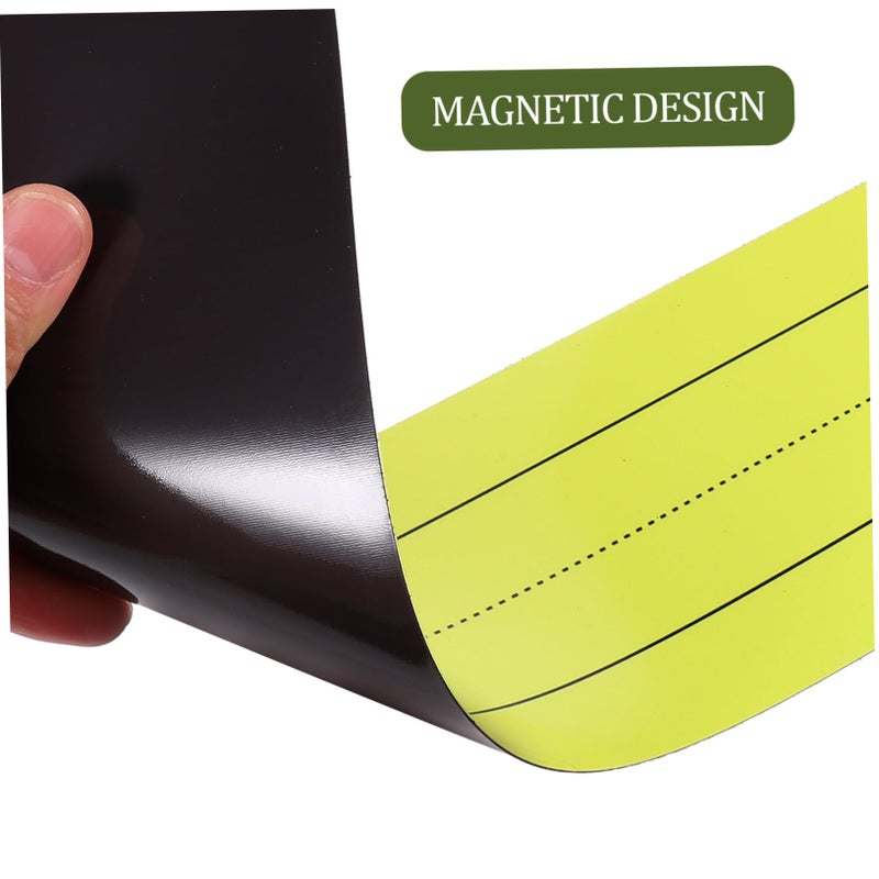 Magnetic Dry Erase Weekly Chore Chart Strips 3 Pack Assorted Color Fridge Notepads Office Memo Pad - Image 5