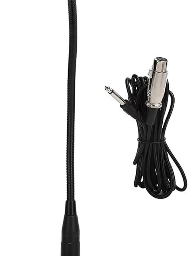 Gooseneck Conference Phone With 5m XLR Cable 360 Degree Omnidirectional Mic For Computer Meetings - Image 1