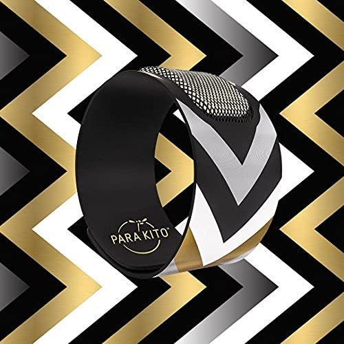 PARA'KITO Mosquito Insect & Bug Repellent Wristband - Waterproof, Outdoor Pest Repeller Bracelet w/Natural Essential Oils - Gold Edition Party Wristbands (Berlin) - Image 4