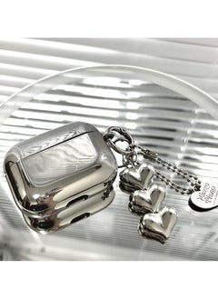 Electroplating Case Suitable For Apple Bluetooth Earphone Heart-Shaped Case