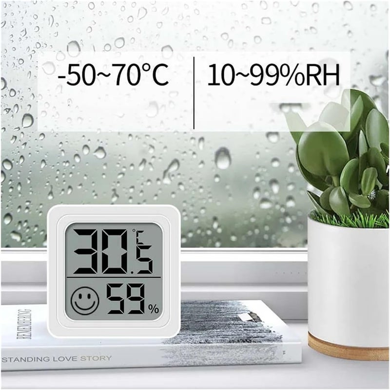 LCD Digital Thermometer Hygrometer Indoor Room Electronic Temperature Humidity Meter Sensor Gauge Weather Station for Home ﻿(Type 4) - Image 3