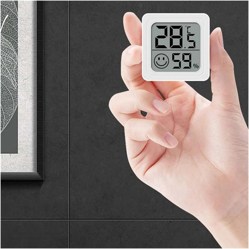 LCD Digital Thermometer Hygrometer Indoor Room Electronic Temperature Humidity Meter Sensor Gauge Weather Station for Home ﻿(Type 4) - Image 4