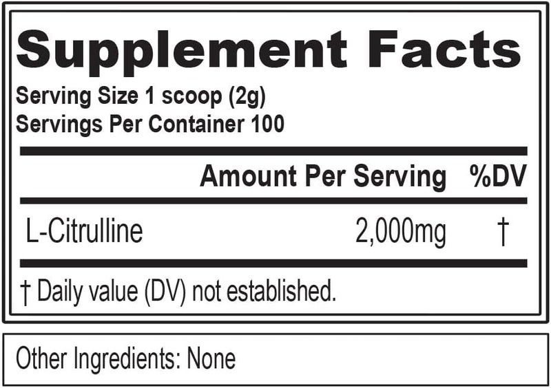 Evlution LCitrulline2000 Nitric Oxide Pre Workout Powder  High Strength L Citrulline Powder for Enhanced Muscle Strength and Intense Pumps  Plant Based Nitric Oxide Booster  Unflavored - Image 2