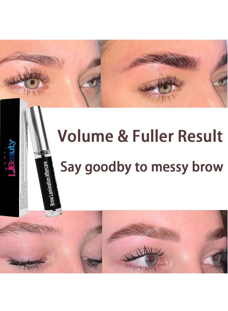 Libeauty Brow Lamination Aftercare, Eyebrow and Eyelash Lift Conditioner, Lash Perm Nutrition, Keratin Filler Saves Burning Lashes & Brows, Fixing Gel for Lifting/Tint/Wax Treatment| 100-Day Supply  - Image 4