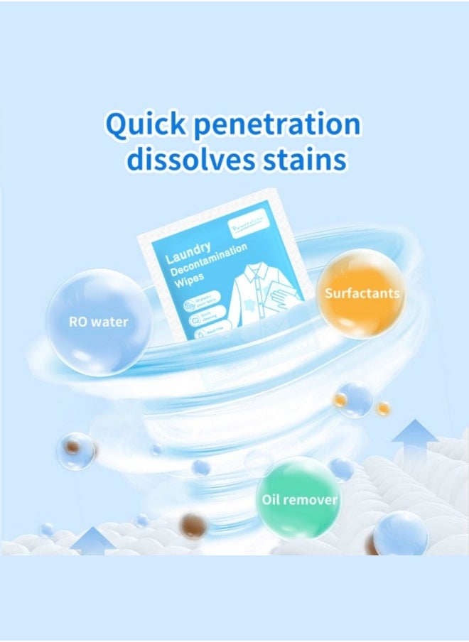 POWER CLEAN POWER CLEAN  24 pices Disposable Portable Clothes Decontamination Wipes   Emergency Oil Cleaning Wipes  - Image 5