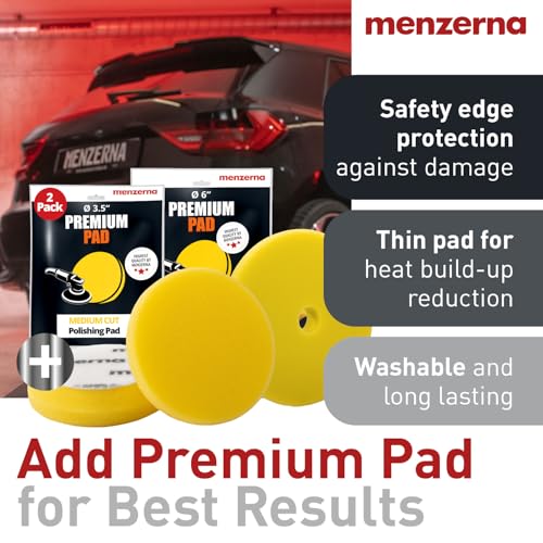 menzerna Medium Cut Polish 2500" I Abrasive Polishing Compound for Medium Scratches and Signs of Use I Buffing and Polishing Compound for Scratch Repair & a Glossy Finish I Silicone Free I 16 fl oz. - Image 5