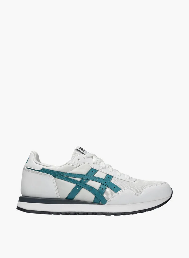 اسيكس Men's TIGER RUNNER II Lace-Up Closure Running Shoes - 1203A612-101