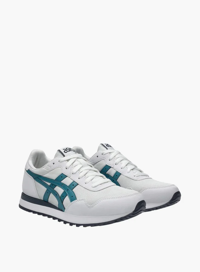 اسيكس Men's TIGER RUNNER II Lace-Up Closure Running Shoes - 1203A612-101