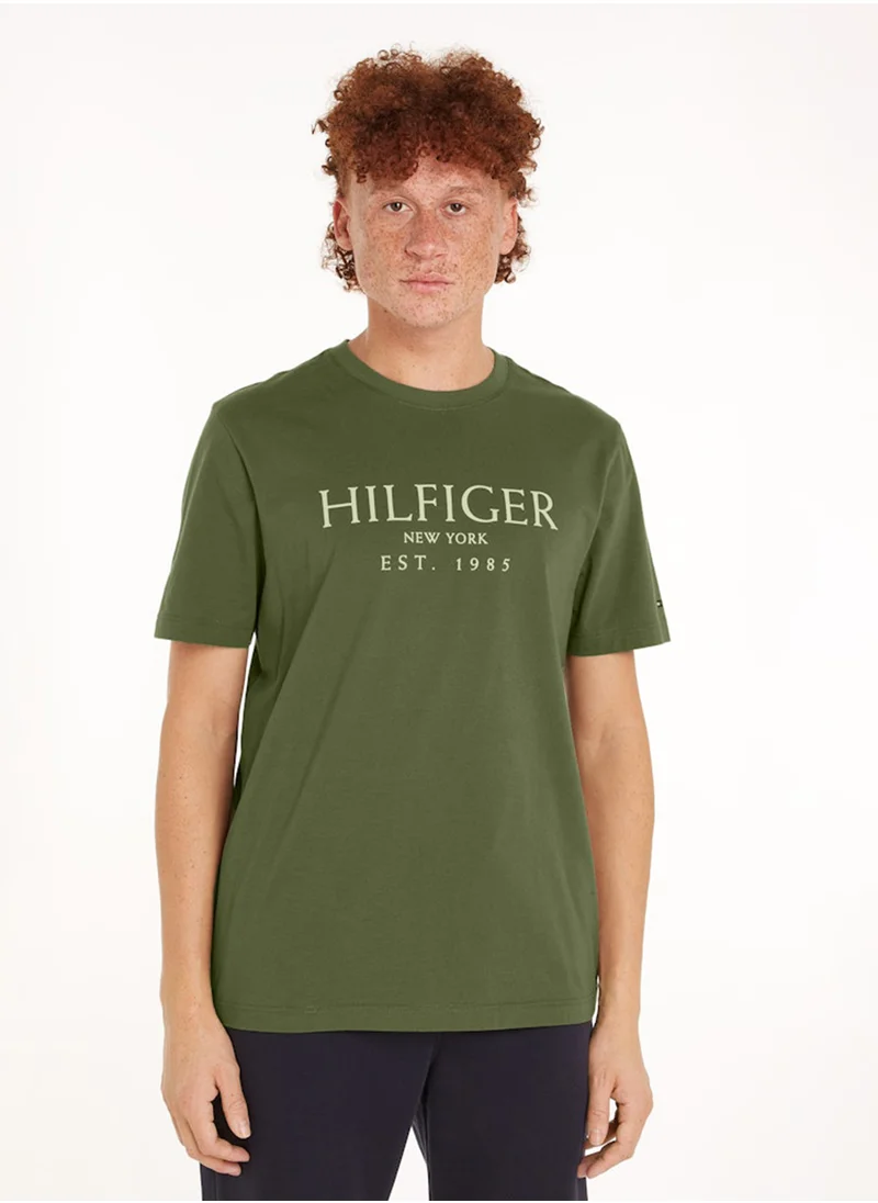 TOMMY HILFIGER Logo Crew Neck T-Shirt