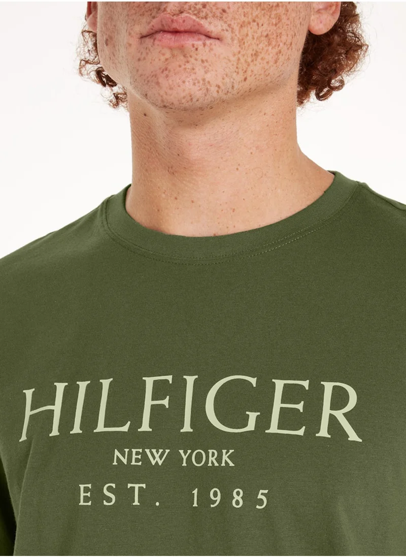 TOMMY HILFIGER Logo Crew Neck T-Shirt