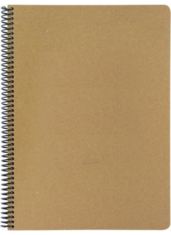 Dilman Notebook A4 Kraft Spr. Serk K. Checkered 120 Yp 
