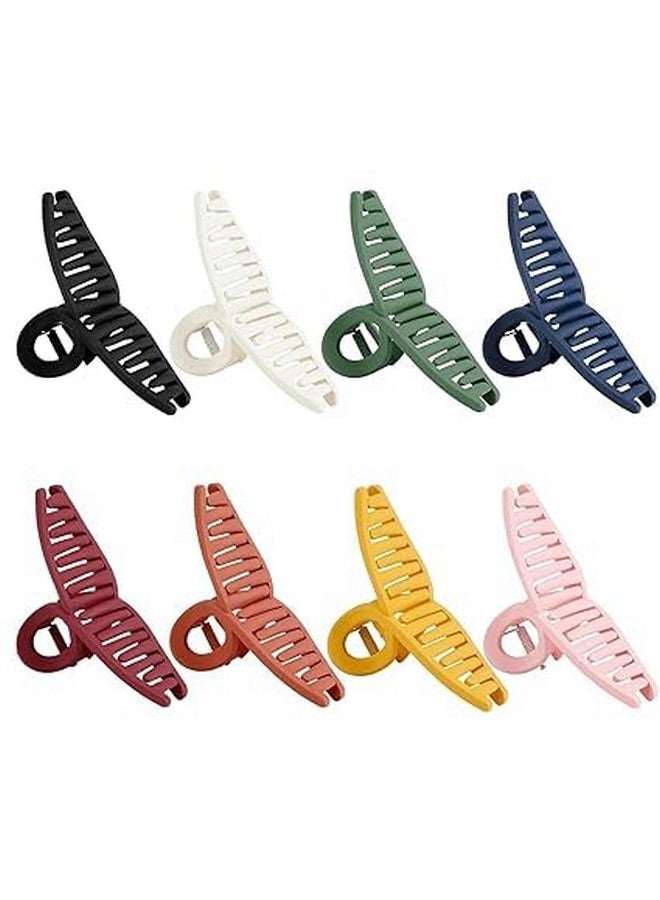 LIVECOOL Hair Claw Matte Woman Girls Hairstyle Clips Barrettes hair Clutcher hair Claw clips tight grip no slip hair clutcher women and Girl hair accessories (3Pcs +1Free, Jaw Claw) - Image 3