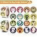 Hohamn Dog and Cat Stickers for Kids16 Designs 1000 Pcs Dog Cat Cartoon Labels Stickers for Birthday Party FavorsSchool RewardScrapbooking - Image 4