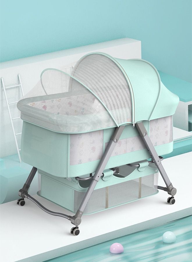 Star Core Baby Cots, Cradles & Bassinets Green 93*55*77cm - Image 1