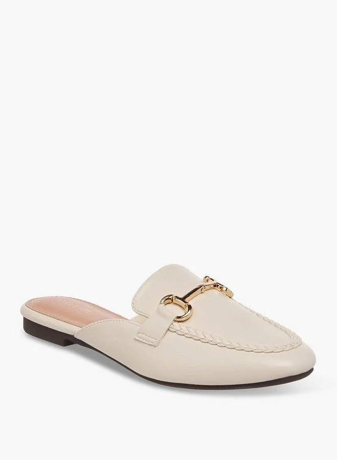 Celeste Women's Metal Accent Slip-On Mules