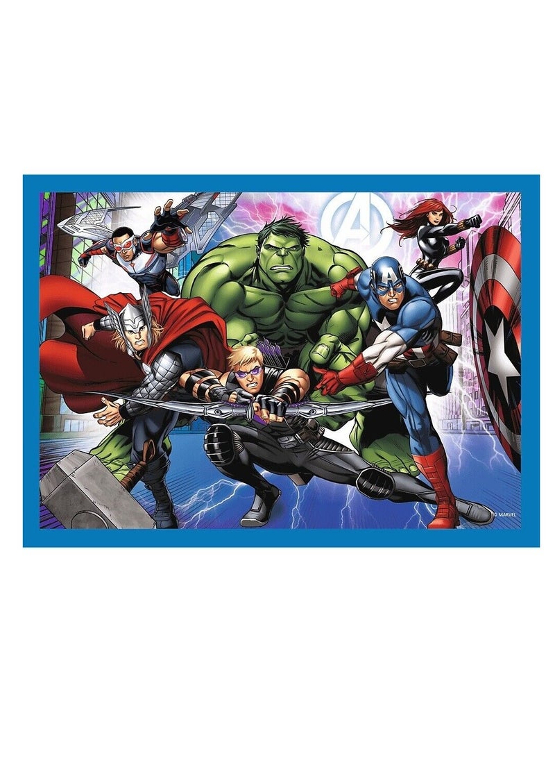 تريفل بازل افنجرز الأبطال 4 في 1 (54,48,35,70) قطعة - 34386 - Image 2