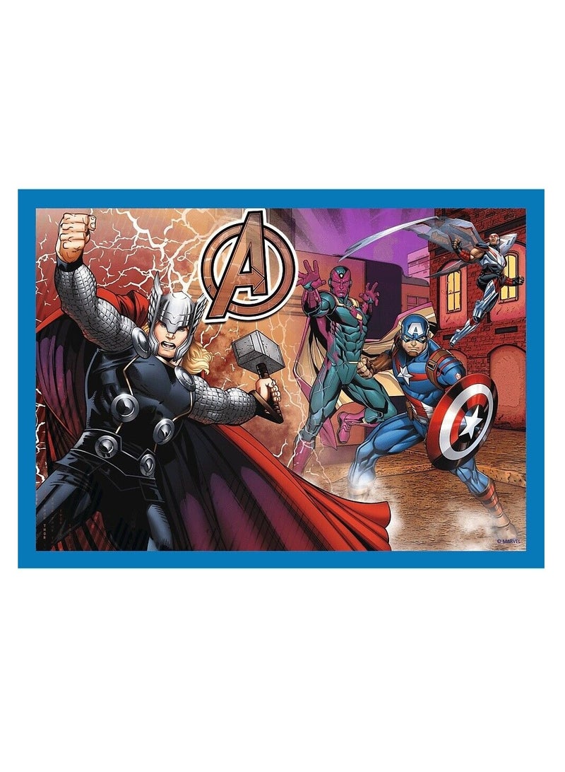 تريفل بازل افنجرز الأبطال 4 في 1 (54,48,35,70) قطعة - 34386 - Image 4