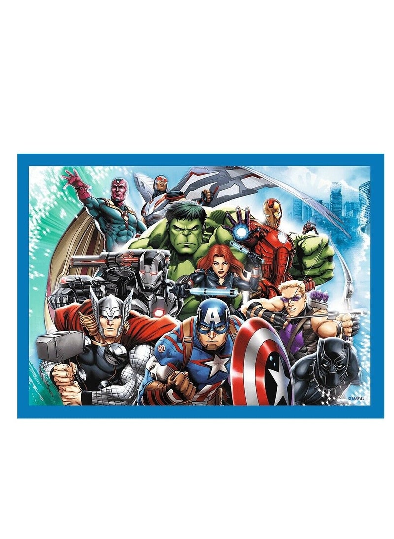 تريفل بازل افنجرز الأبطال 4 في 1 (54,48,35,70) قطعة - 34386 - Image 5