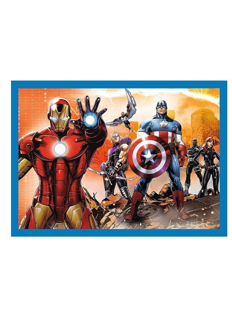 تريفل بازل افنجرز الأبطال 4 في 1 (54,48,35,70) قطعة - 34386 - Image 3