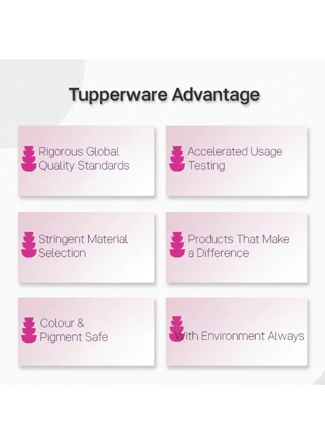 توبروير زجاجة مياه قابلة لإعادة الاستخدام من Tupperware Original - خالية من مادة BPA - مانعة للتسرب - مثالية للصالة الرياضية والمكتب والرياضة المنزلية والعمل والمدرسة، زجاجة مياه صديقة للبيئة، 500 مل، لون الصورة - مجموعة من 4 قطع - Image 5