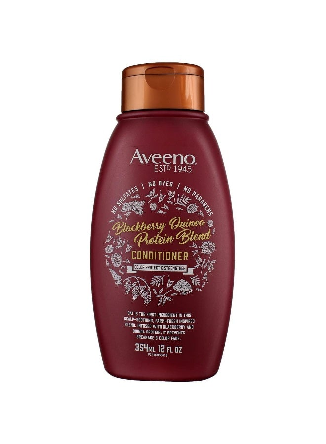 Aveeno Blackberry Quinoa Protein Blend Conditioner, 354ml - Image 1