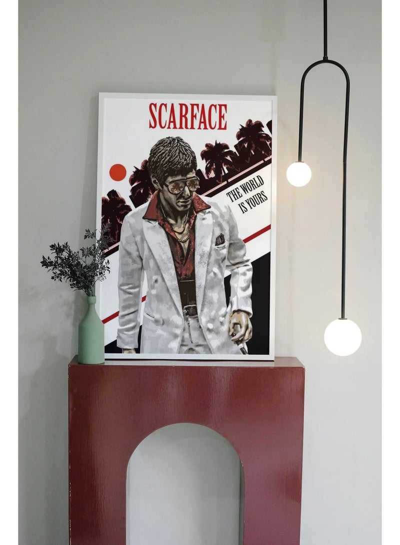 TNESSENTIAL SCARFACE CANVAS POSTER - Image 2