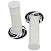 TESANTS 78 22mm24mm Motorcycle Hand Grips Design with Textured Surface Grips Replacement for KLX300 KX65 SSR125 Pit Dirt Bike ATV Quad Motocross CT100U CT200U Mini Bike White - Image 2