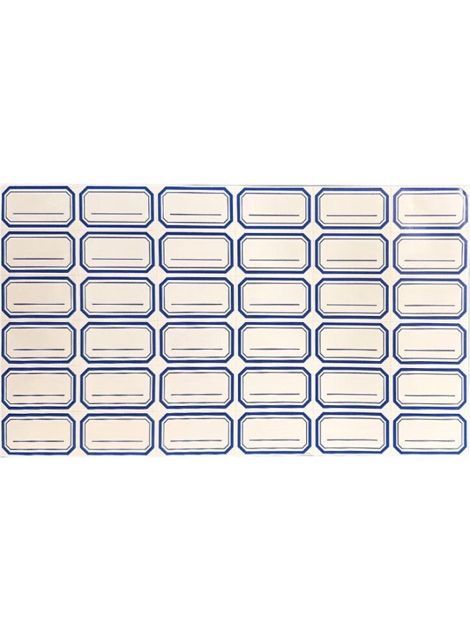 Tango Blue 46Mm×25Mm Self-Adhesive Label Paper/360 Pieces, Self-Adhesive Label Stickers, Easy-To Paper, Name Tags, Document Classification, Price Labels, Office Supplies - Image 3