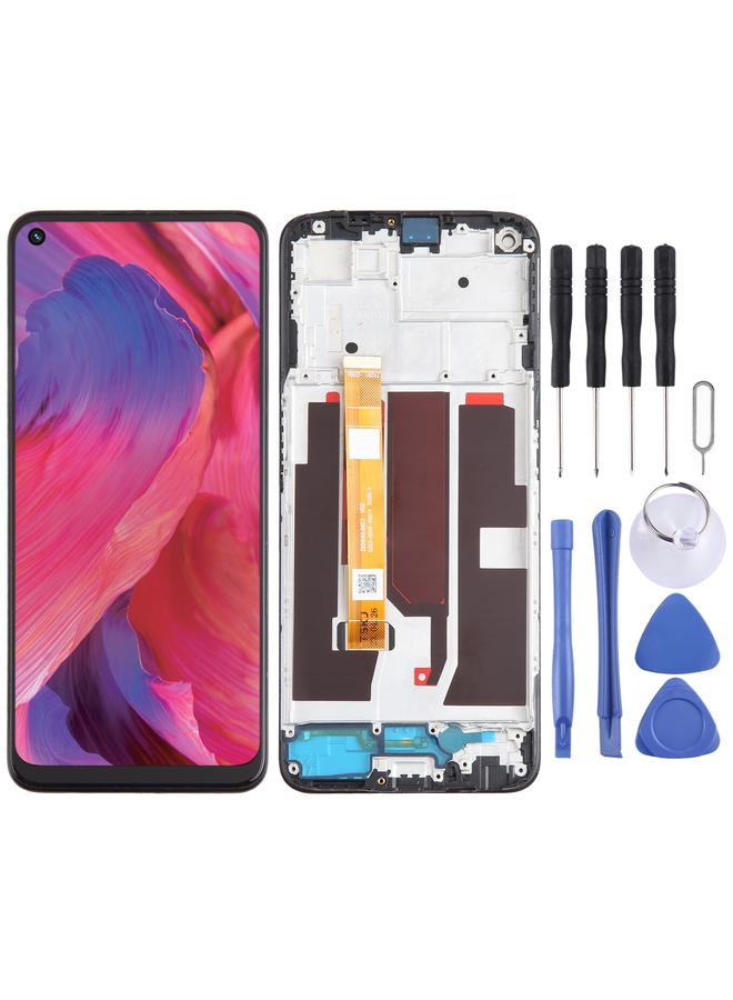 erorex Replacement For OPPO A54 5G OEM LCD Screen Digitizer Full Assembly with Frame - Image 1