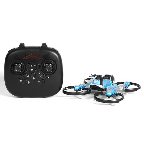Hamleys 2-in-1 Transforming Motorbike Drone – Remote-Controlled Flying Bike Toy for Kids Ages 14+ | Blue & Black RC Stunt Vehicle with Aerial & Ground Modes - Image 2