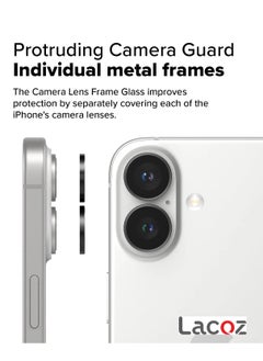 Lacoz Lacoz Camera Lens Protectors for iPhone 16 Desert Titanium  - Image 3