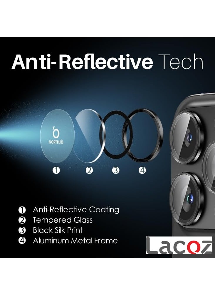 Lacoz - Lacoz Camera Lens Protectors for iPhone 16 Desert Titanium - Image 1