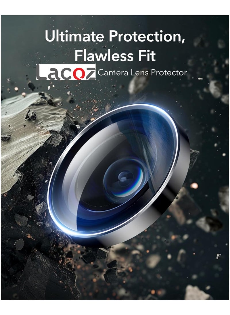 Lacoz - Lacoz Camera Lens Protectors for iPhone 16 Desert Titanium - Image 1