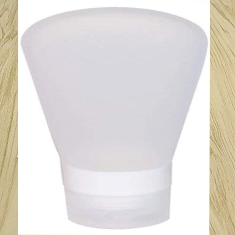 DIY Crafts DIY Crafts Pack of 40 Pcs Flip Cap Clear Empty Squeeze Bottle Combo Of Empty Refillable Travel Plastic Matte Flip Cap Cosmetic Body Ha Pack of 40 Pcs Flip Cap Clear  - Image 4