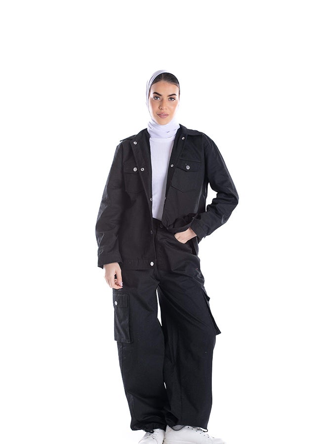 Carina snap-closure-lounge-jacket 