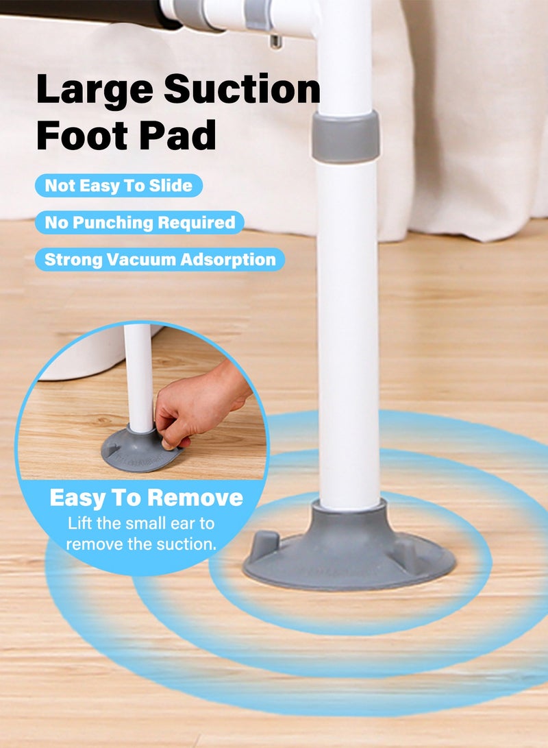 Enhanced Adjustable Toilet Safety Handrail Anti-slip Thickened Toilet Safety Frames for Elderly Pregnant Disabled Care Anti-rollover Bathroom Assistance Handicap Quickly Assemble - Image 2