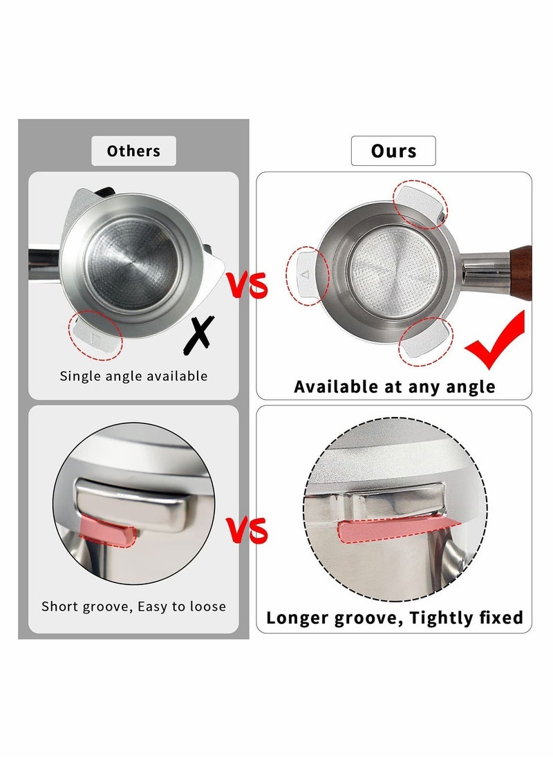 54mm Coffee Distributor, Espresso Accessories Aluminum Metal Dosing Cup