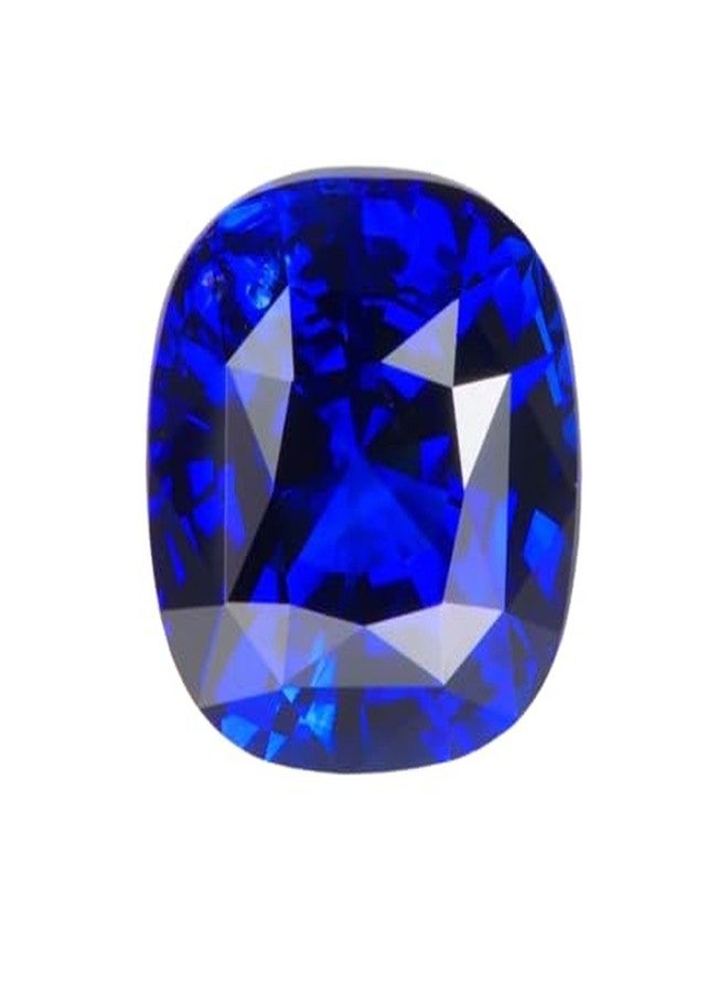 GEMS RIVER Top AAA+++ Natural 6.60 Carat 7.25 Ratti Ceylon Srilankan Neelam Blue Sapphire Stone Original Certified (X266) - Image 2