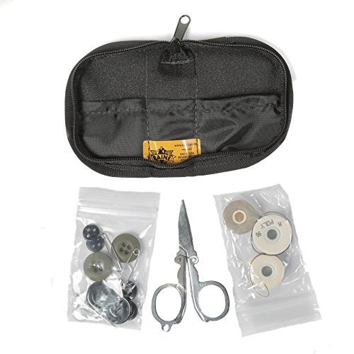 RAINE Tactical - Military Sewing Kit Army - Survival Gear and Equipment - Sewing Scissors - Sewing Pins - Sewing Kits for Adults - Survival Kits - Needle and Thread Kit for Sewing - Army Kit for Men - Image 5