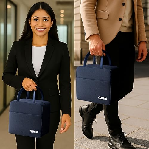 Crasts Insulated Travel Lunch/Tiffin/Storage Bag for Office, College & School Picnic & Lunch Bags (Blue) - Image 3