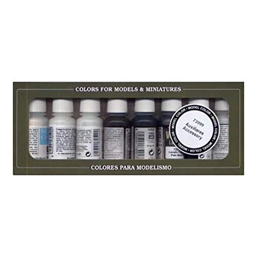 Vallejo 8 Auxiliary Set Game 17ml Paint - Image 1