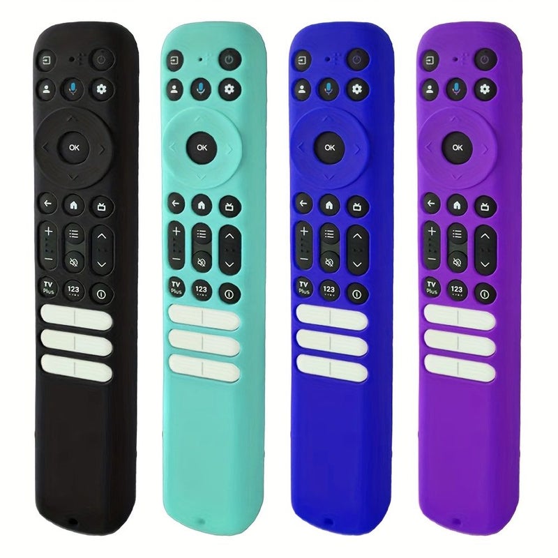 1 Remote Control Protective Case For Tcl TV Mint Green Silicone Anti Drop Scratch Washable Cover With Lanyard Snug Fit Strong Protection - Image 3